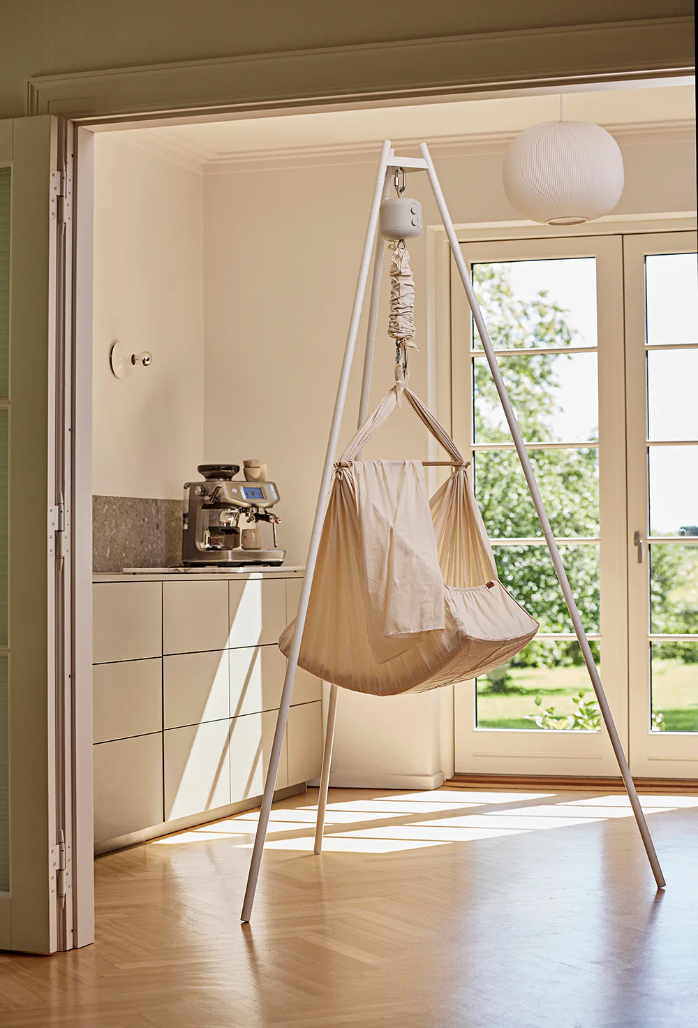 Baby hammock with cradle bouncer (premium) & stand (premium) - Image 4