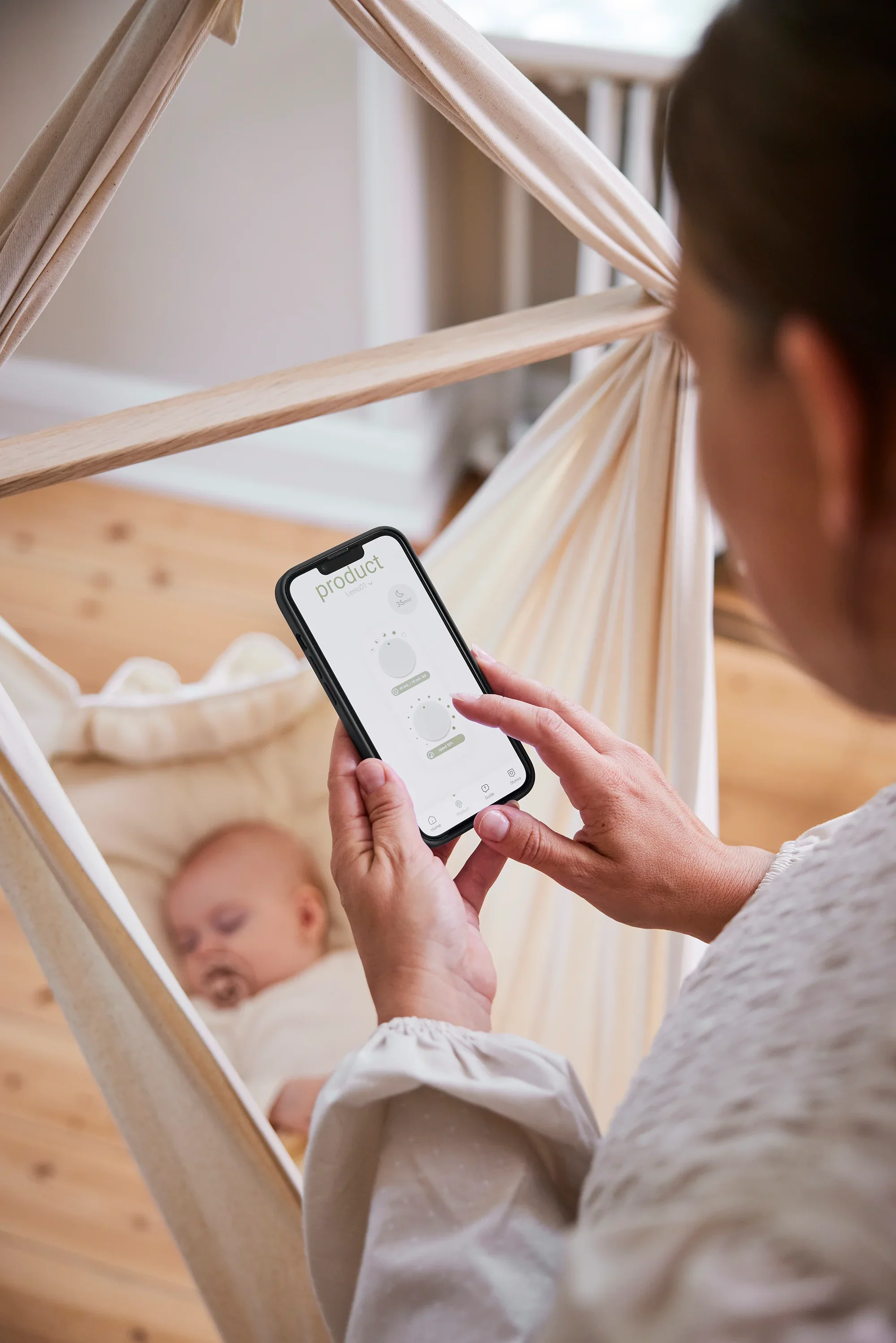 Baby hammock with cradle bouncer UK - Image 3
